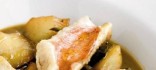 Escórpora al forn amb patates